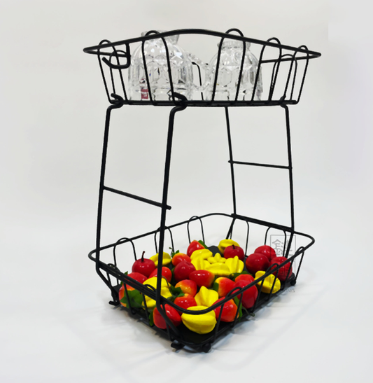 Hook Double-layer Fruit Basket