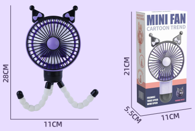 Kuromi Octopus Fan (with Light)